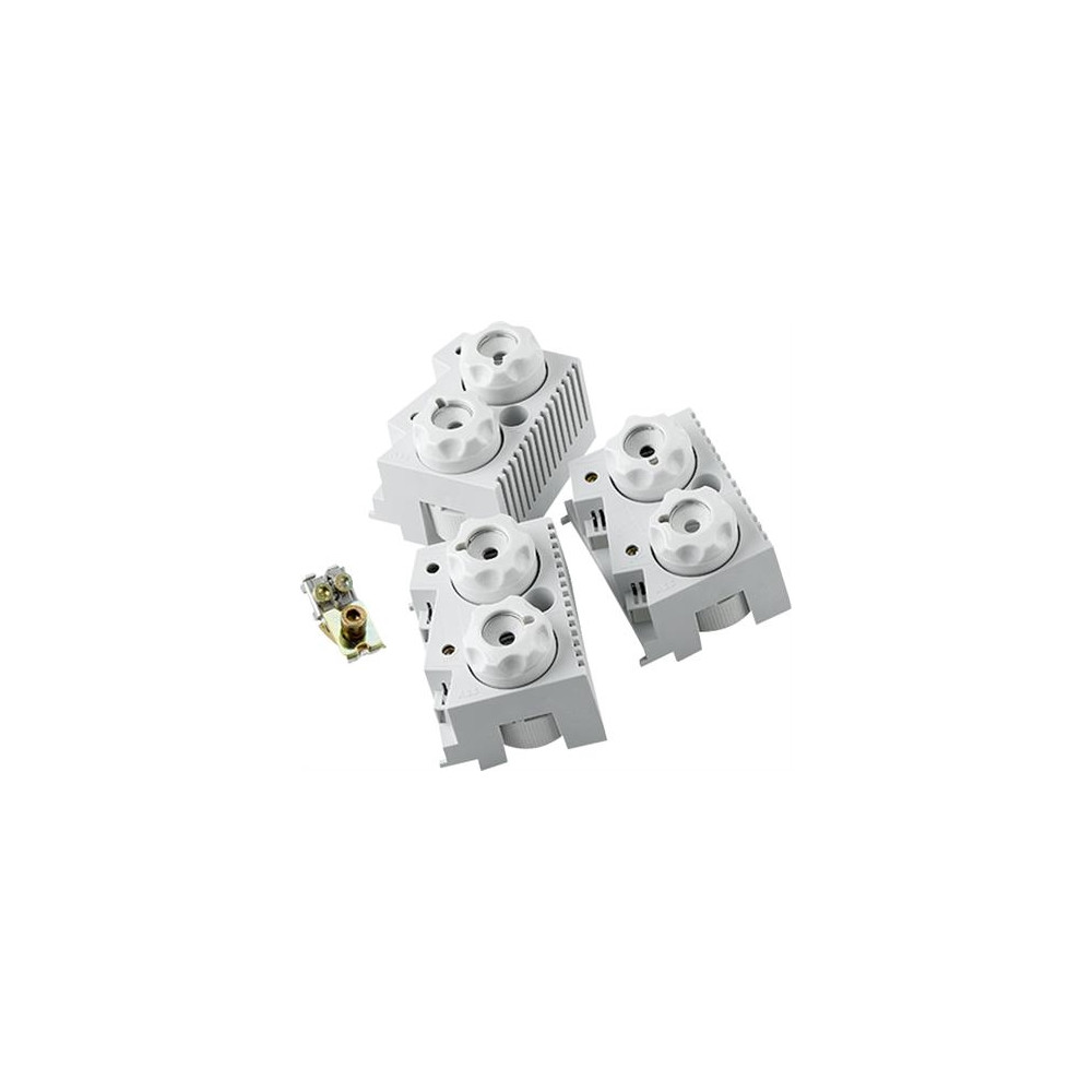 Produktbild för Säkringshållare för 2 utgångar E33 vänster 6-25mm², 2xE33 (i...