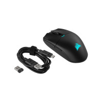 Produktbild för CORSAIR Gaming KATAR ELITE - mus - USB-C, Bluetooth, 2.4 GHz
