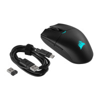 Produktbild för CORSAIR Gaming KATAR ELITE - mus - USB-C, Bluetooth, 2.4 GHz