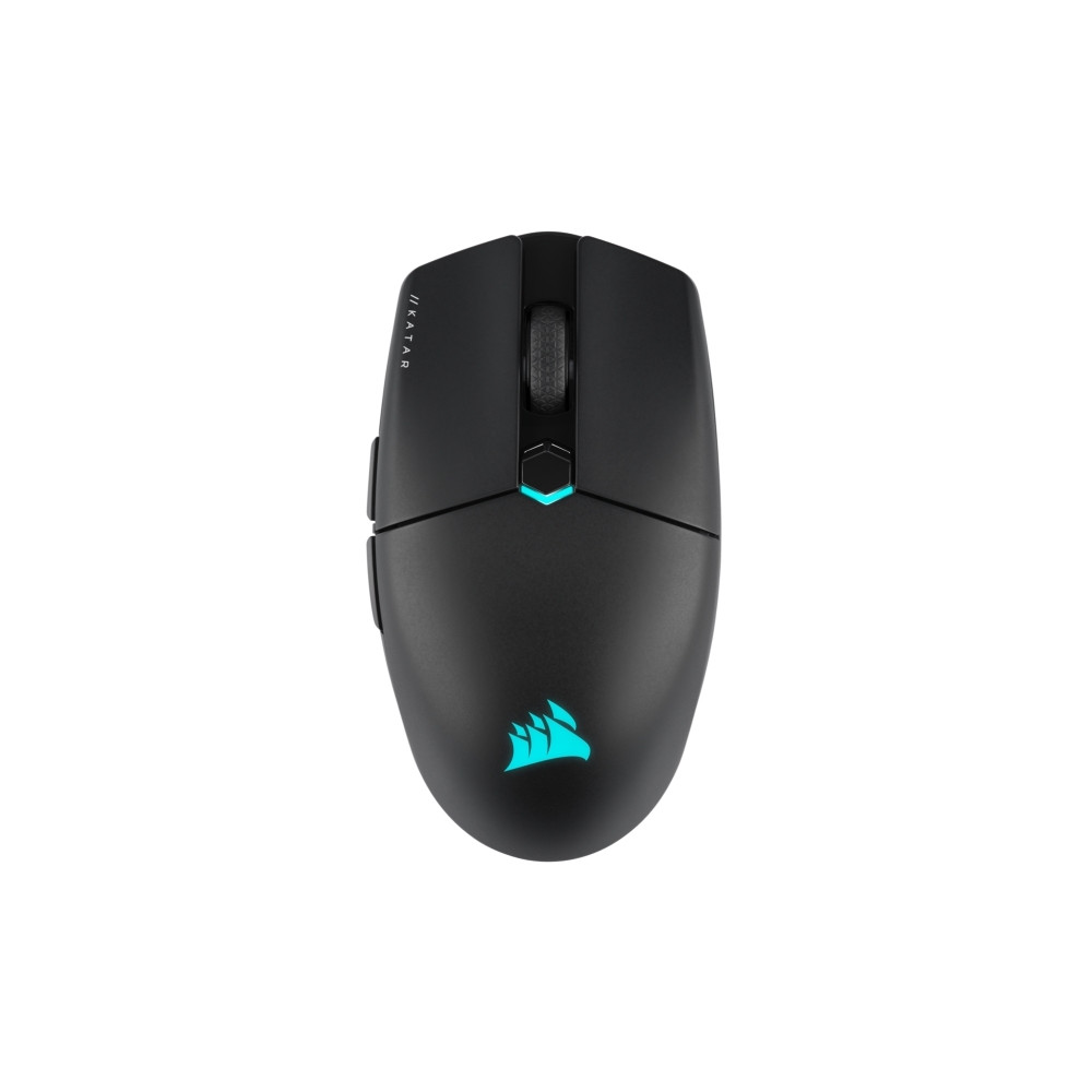 Produktbild för CORSAIR Gaming KATAR ELITE - mus - USB-C, Bluetooth, 2.4 GHz