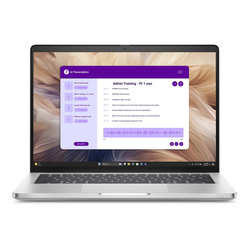Produktbild för Dell Pro 14 Plus PB14250 - AI PC - 14" - Intel Core Ultra 7 - 255U - 16 GB RAM - 512 GB SSD