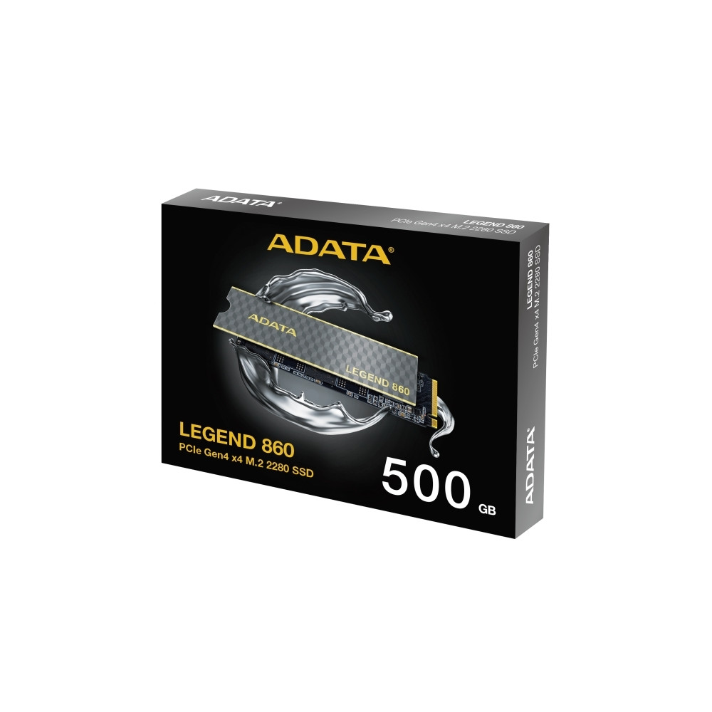 Produktbild för ADATA Legend 860 - SSD - 500 GB - PCIe 4.0 x4 (NVMe)