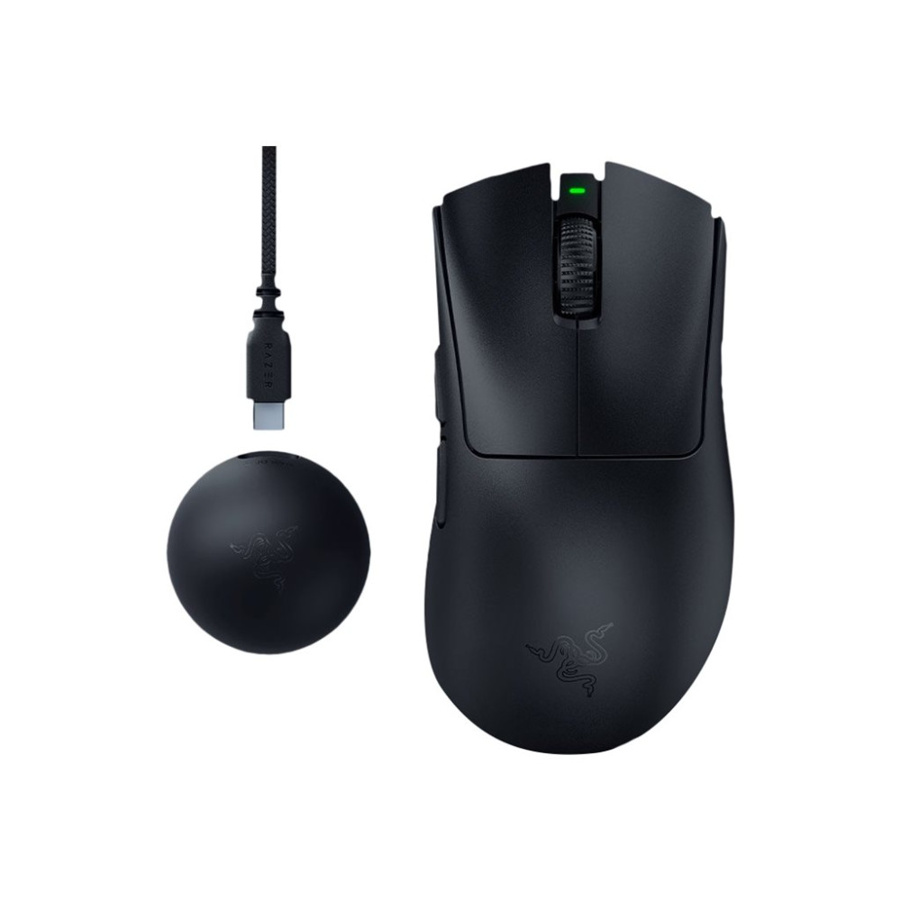 Produktbild för Razer DeathAdder V4 Pro - mus - USB - svart