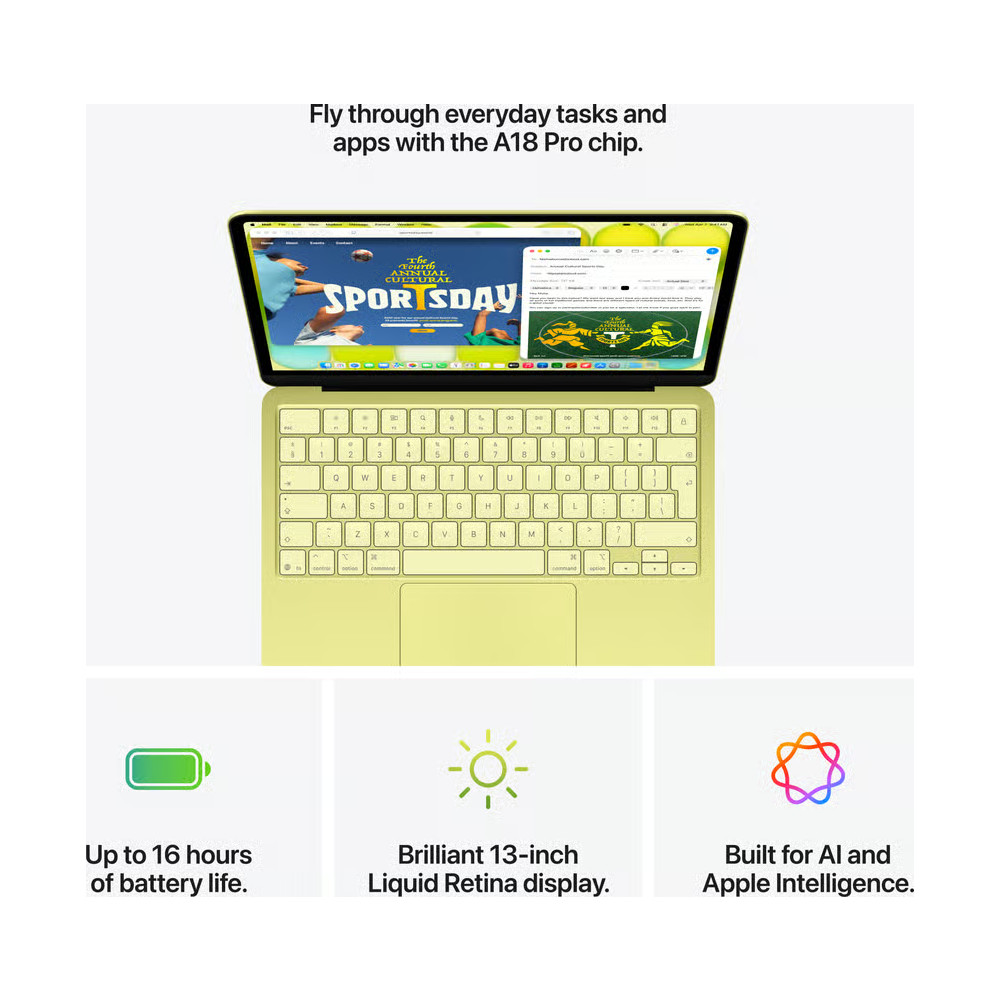 Produktbild för Apple MacBook Neo 13 A18 Pro 8/256GB (2026) Indigo