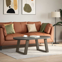 Produktbild för Soffbordsben U-formade 2 st naturstål 70x(42-43) cm stål