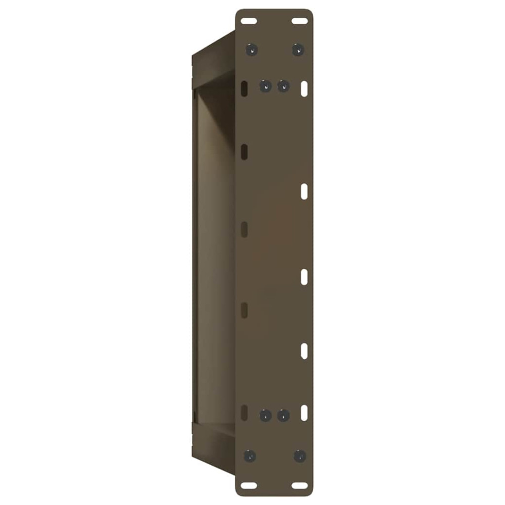 Produktbild för Soffbordsben U-formade 2 st naturstål 70x(42-43) cm stål