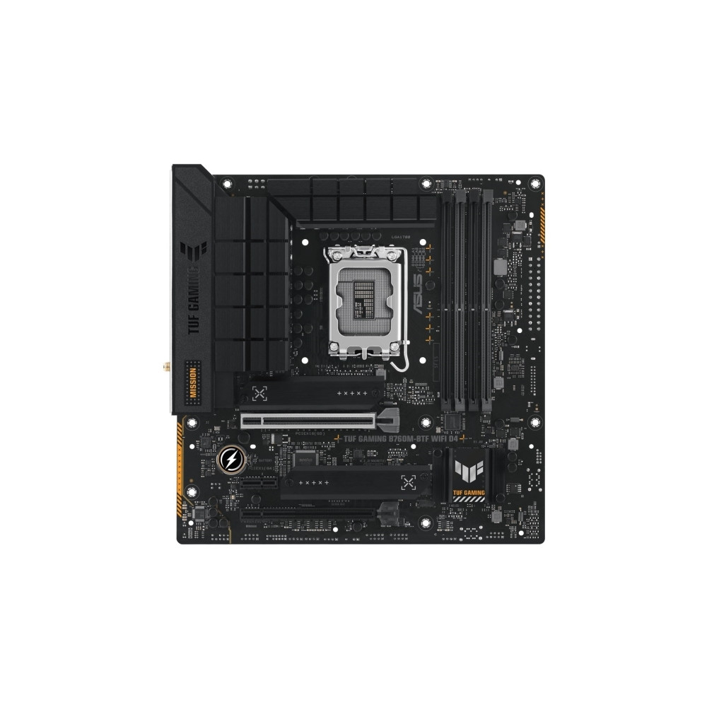 Produktbild för ASUS TUF GAMING B760M-BTF WIFI D4 - moderkort - micro ATX - LGA1700-uttag - B760