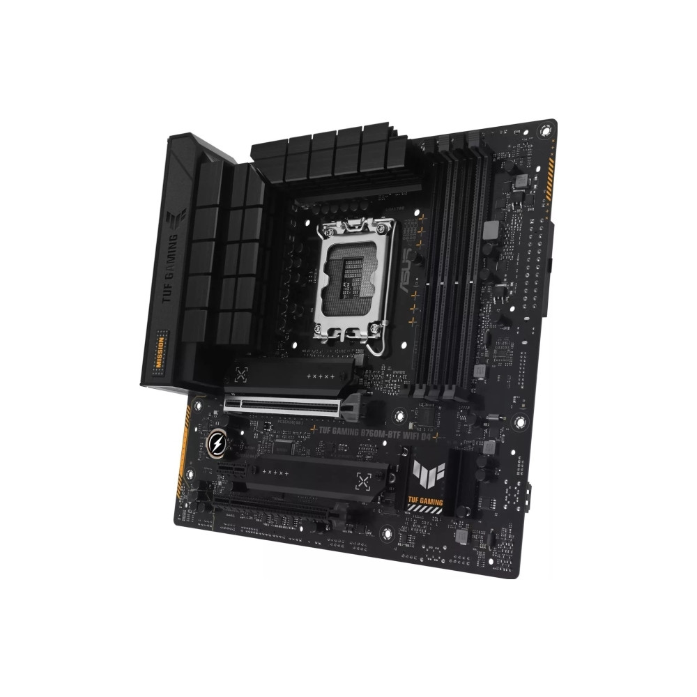 Produktbild för ASUS TUF GAMING B760M-BTF WIFI D4 - moderkort - micro ATX - LGA1700-uttag - B760