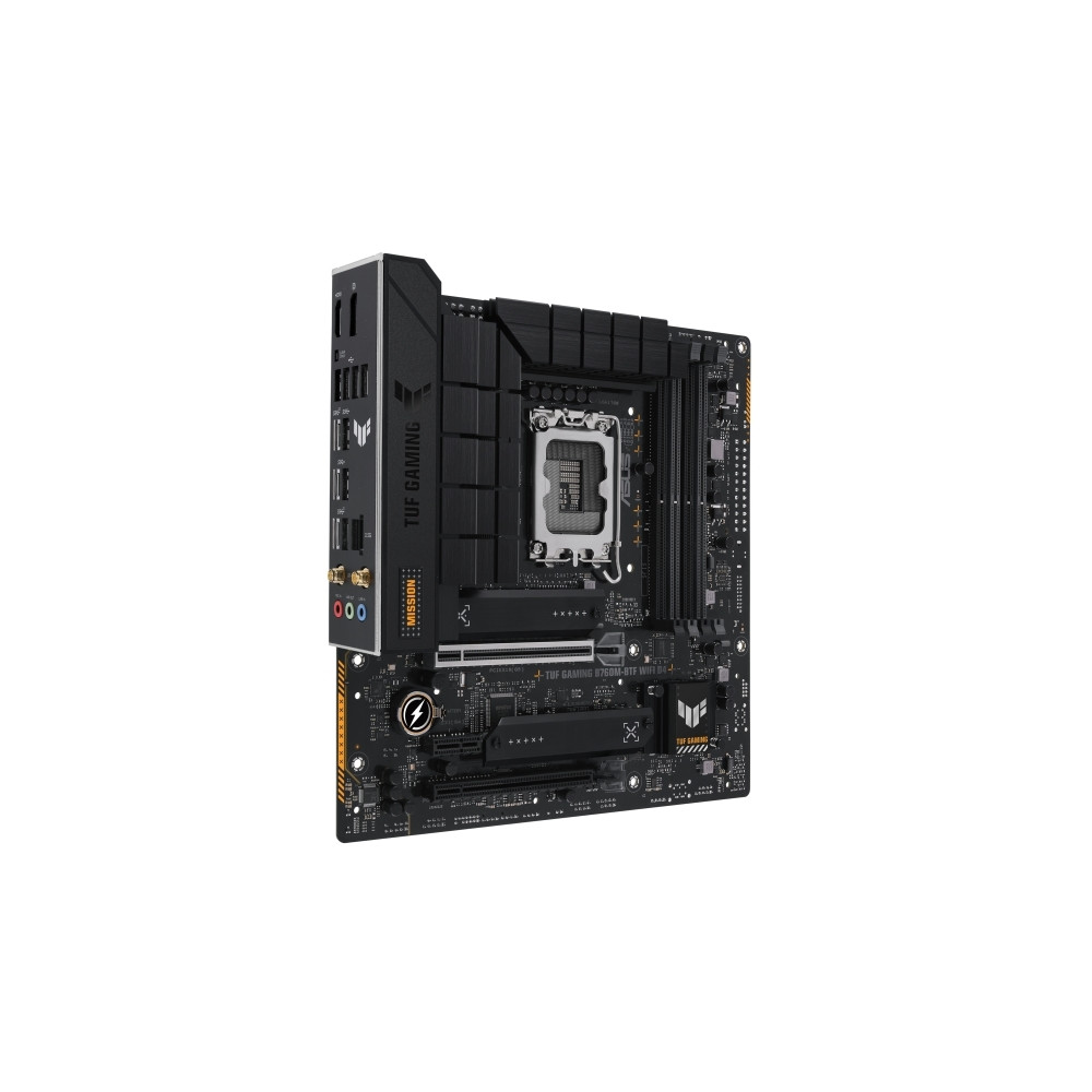 Produktbild för ASUS TUF GAMING B760M-BTF WIFI D4 - moderkort - micro ATX - LGA1700-uttag - B760