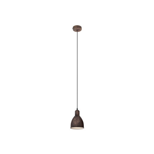 EGLO Eglo Priddy 1 - hängande lampa - E27 - Antik, koppar