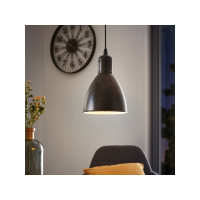 Produktbild för Eglo Priddy 1 - hängande lampa - E27 - Antik, koppar