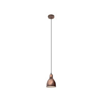 Produktbild för Eglo Priddy 1 - hängande lampa - E27 - Antik, koppar