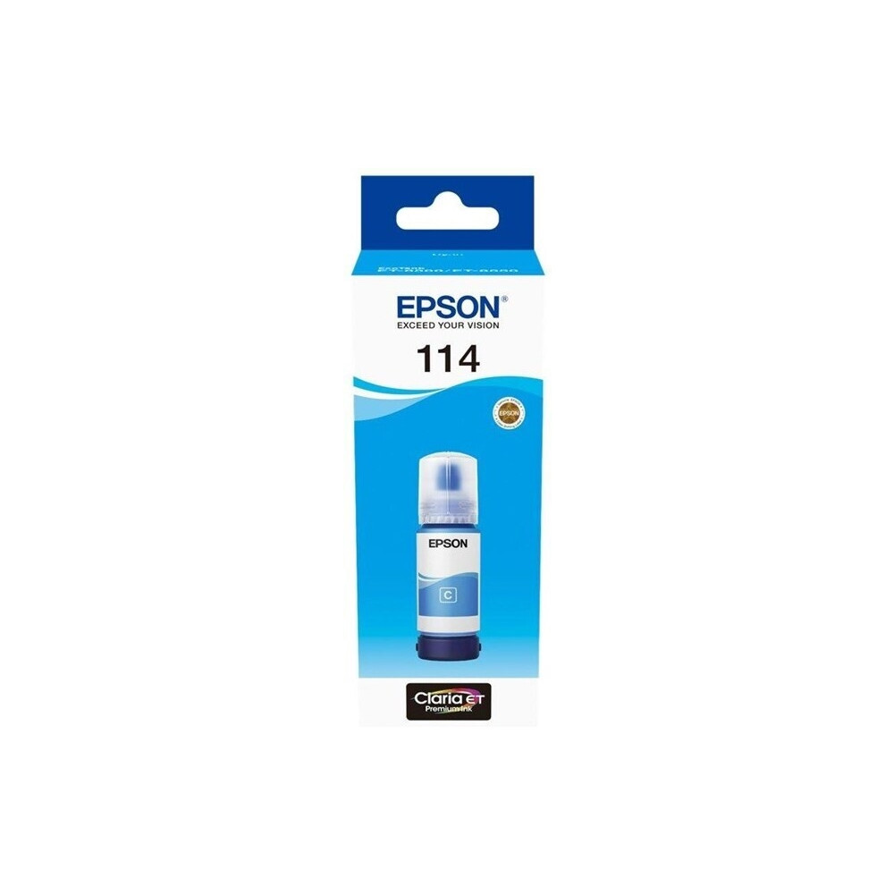 Produktbild för Epson 114 - cyan - original - påfyllnadsbläck
