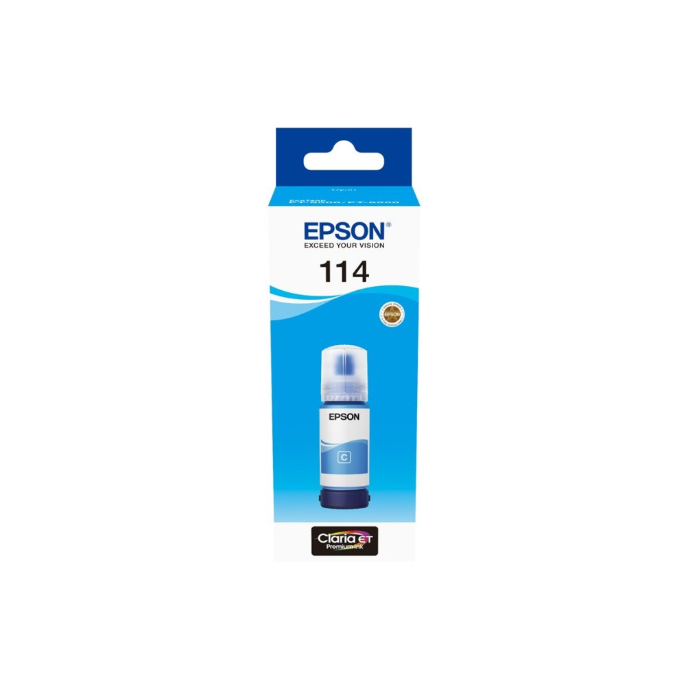 Produktbild för Epson 114 - cyan - original - påfyllnadsbläck