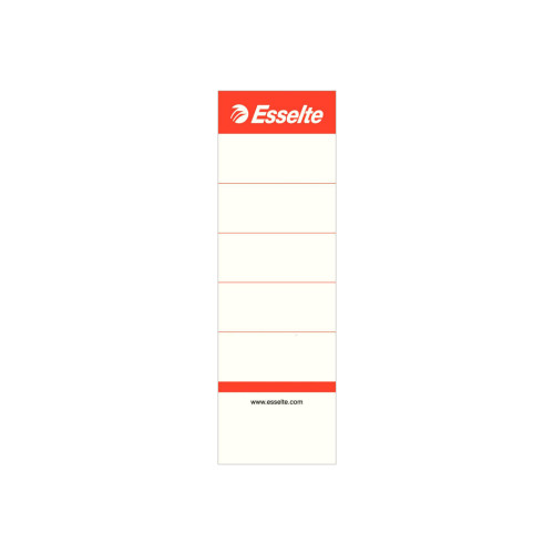 ESSELTE Esselte - spakbågesfil - vit (paket om 100)