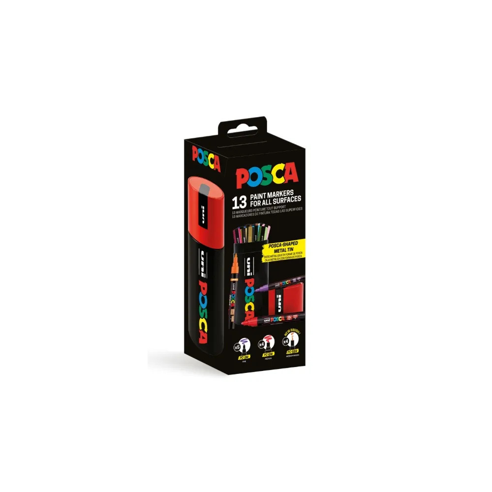 Produktbild för POSCA Formad metallburk