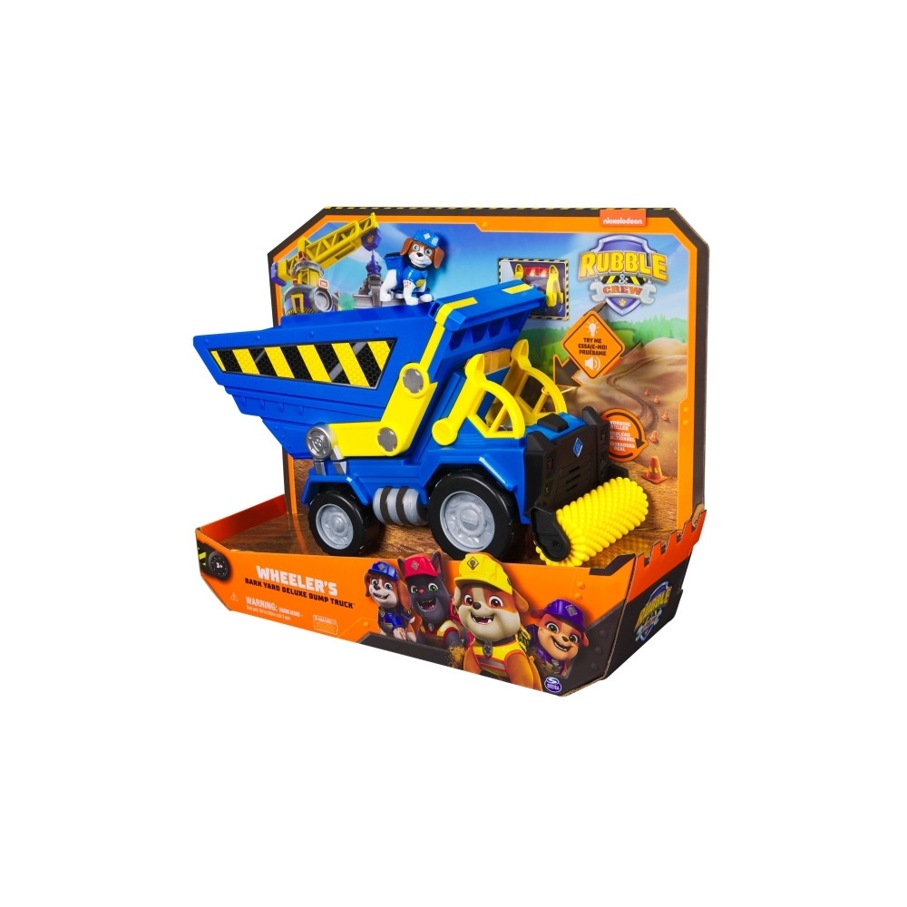 Produktbild för Rubble & Crew Bark Yard Deluxe Dump Truck, Dumper, 3 År, Pla...