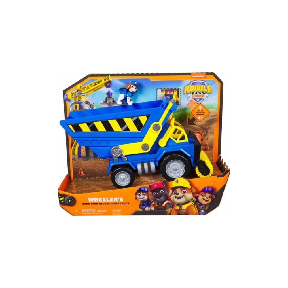 Produktbild för Rubble & Crew Bark Yard Deluxe Dump Truck, Dumper, 3 År, Pla...