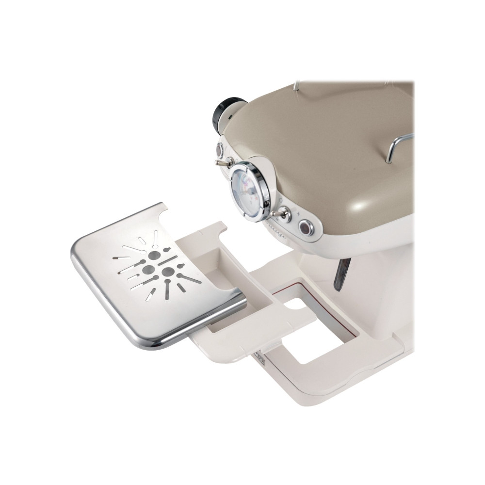 Produktbild för Ariete Vintage 1389 - kaffemaskin med mjölkskummare - 15 bar - beige