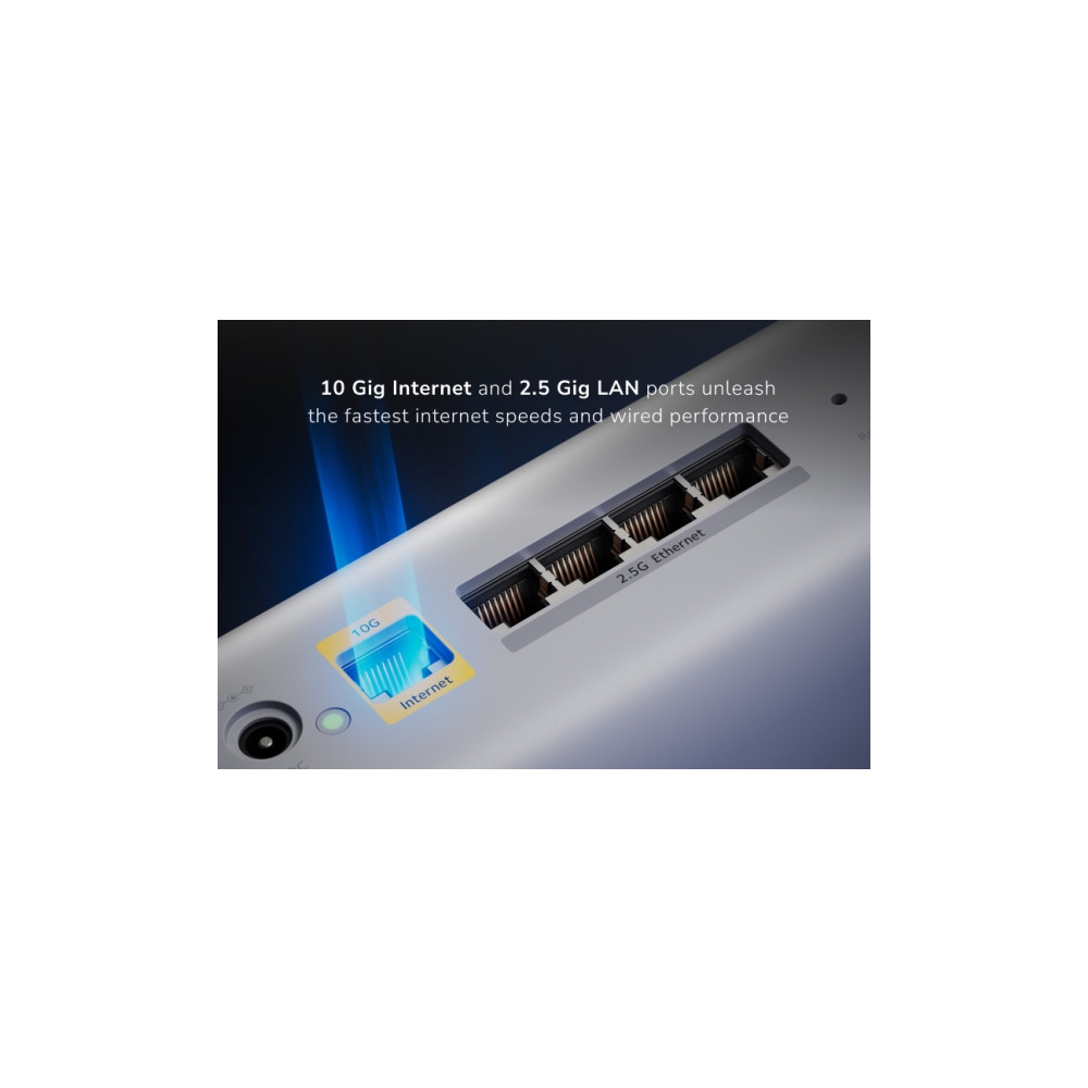 Produktbild för NETGEAR Orbi 870 Series RBE873 - Wifi-system - Wi-Fi 7 - skrivbordsmodell