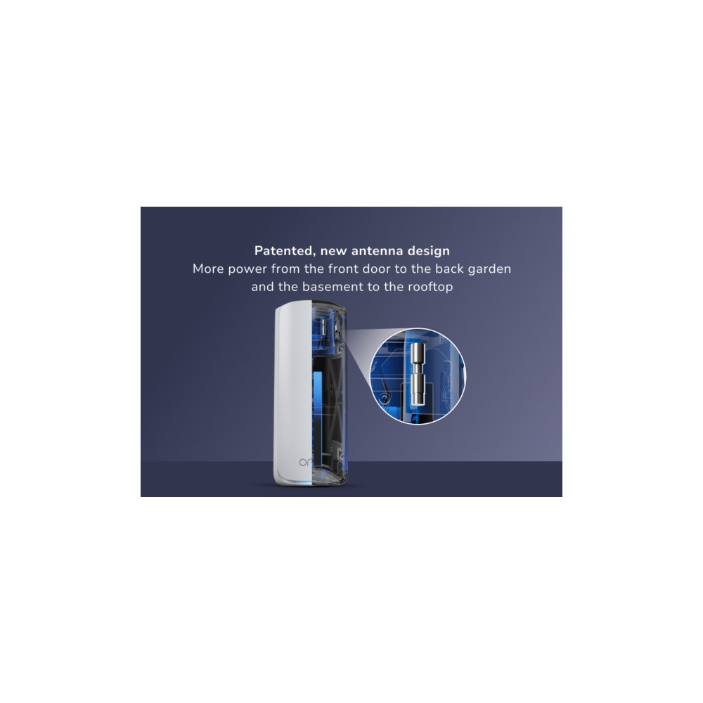 Produktbild för NETGEAR Orbi 870 Series RBE873 - Wifi-system - Wi-Fi 7 - skrivbordsmodell