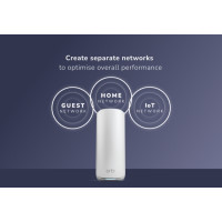 Produktbild för NETGEAR Orbi 870 Series RBE873 - Wifi-system - Wi-Fi 7 - skrivbordsmodell