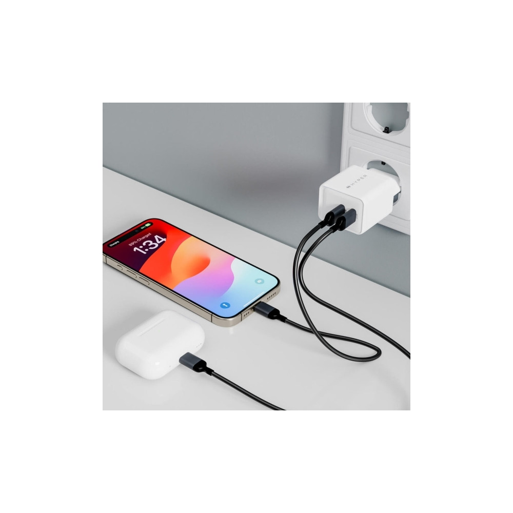 Produktbild för HyperJuice strömadapter - GaN - USB-C - 35 watt