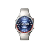 Produktbild för Huawei Watch GT 6 Pro - titanium alloy - smart klocka med rem - silver - silver