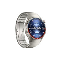 Produktbild för Huawei Watch GT 6 Pro - titanium alloy - smart klocka med rem - silver - silver