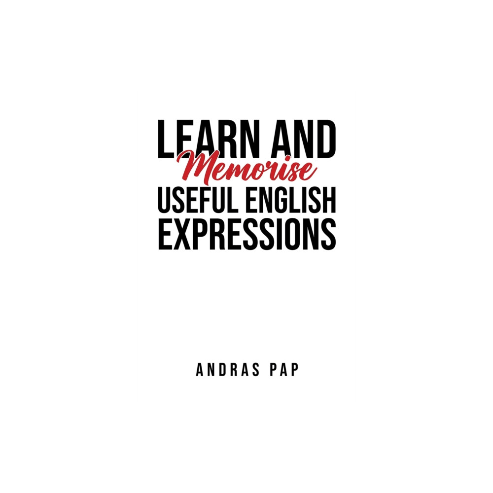 Produktbild för Learn and Memorise Useful English Expressions (häftad, eng)