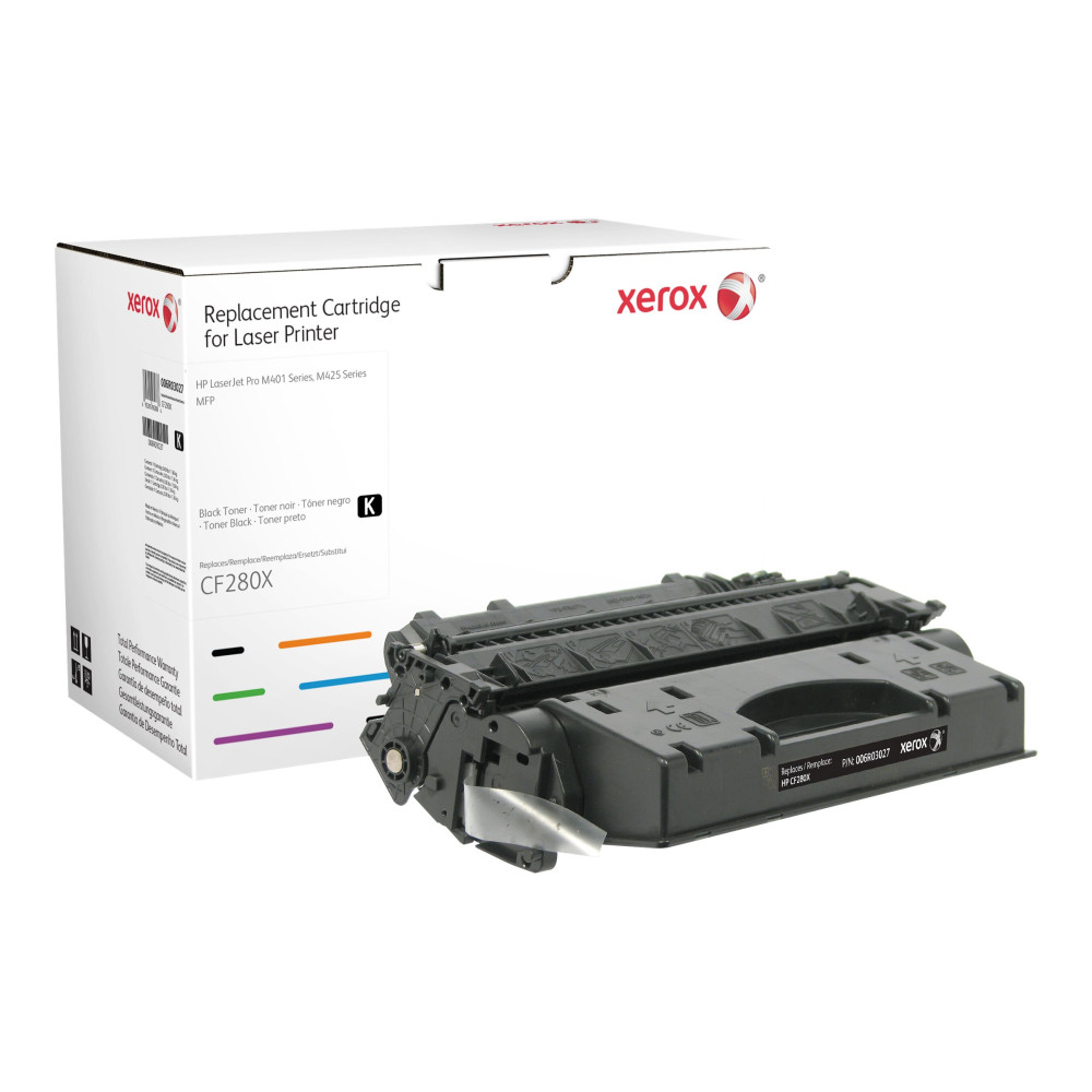 Produktbild för Xerox - svart - kompatibel - tonerkassett (alternativ för: HP CF280X)