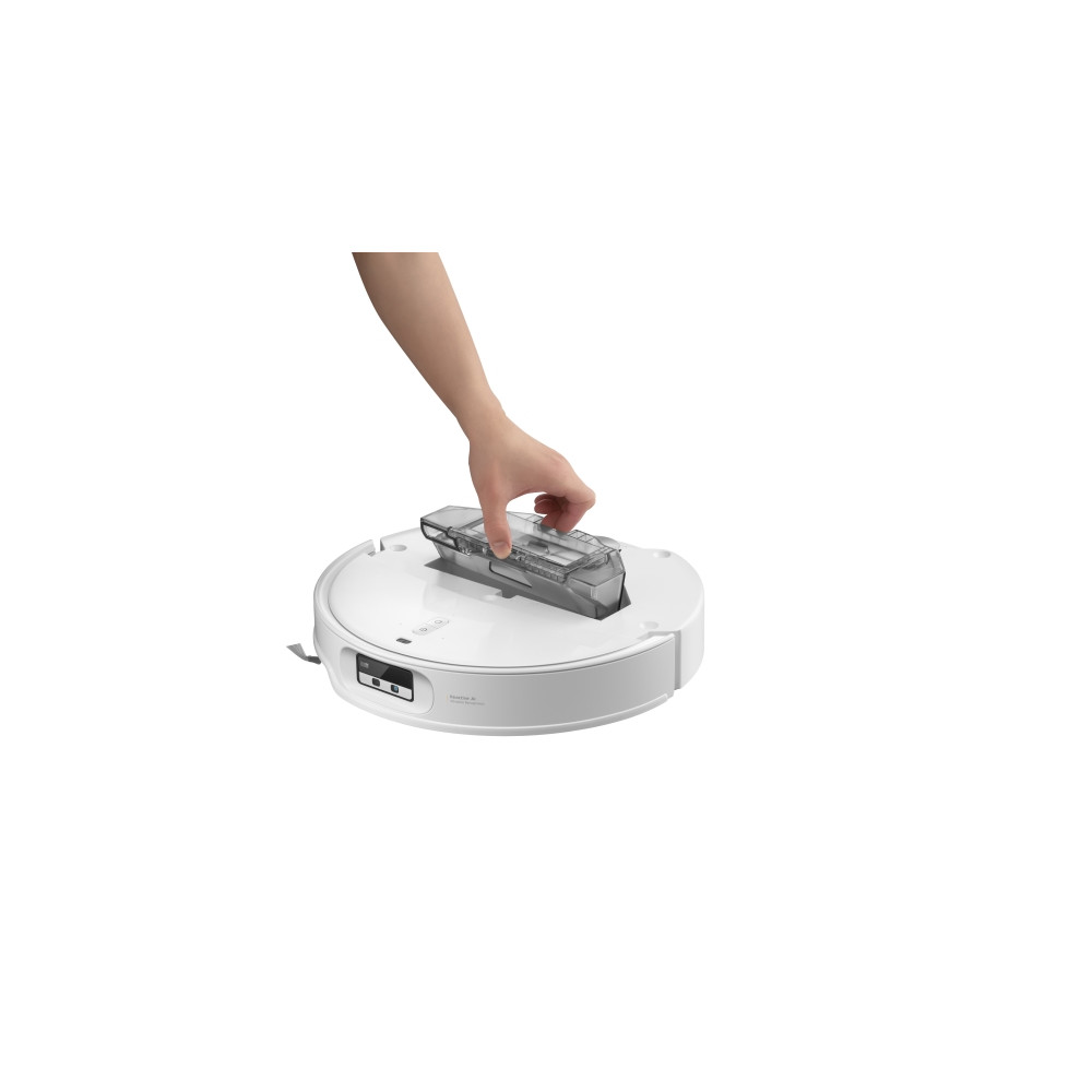 Produktbild för Roborock Qrevo CurvX, Kombinationsspis, Vit, Rund, Dammpåse,...