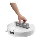 Produktbild för Roborock Qrevo CurvX, Kombinationsspis, Vit, Rund, Dammpåse,...