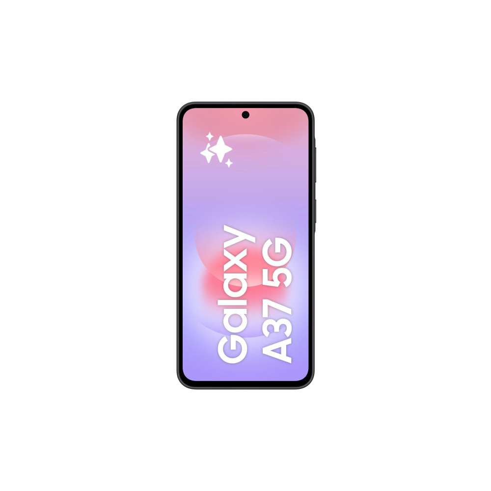 Produktbild för Samsung Galaxy A37 - awesome charcoal - 5G pekskärmsmobil - 128 GB - GSM