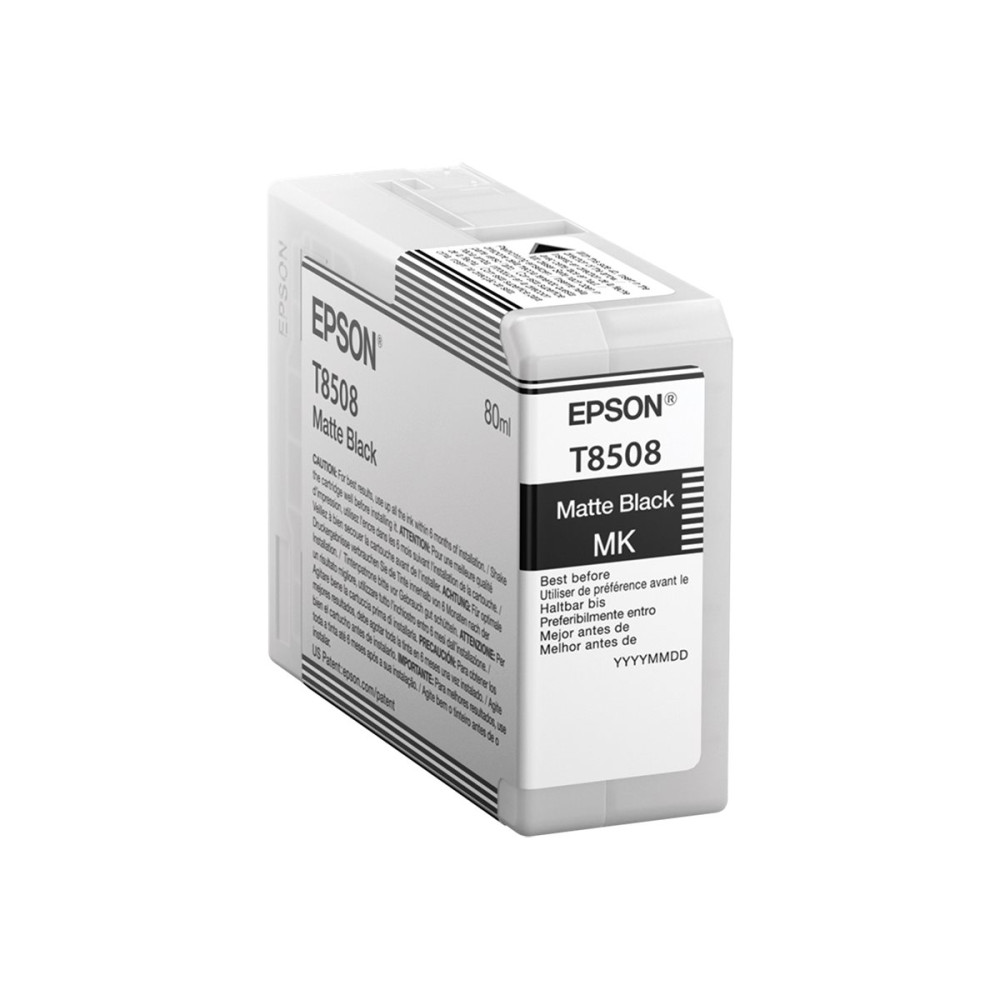 Produktbild för Epson T8508 - mattsvart - original - bläckpatron
