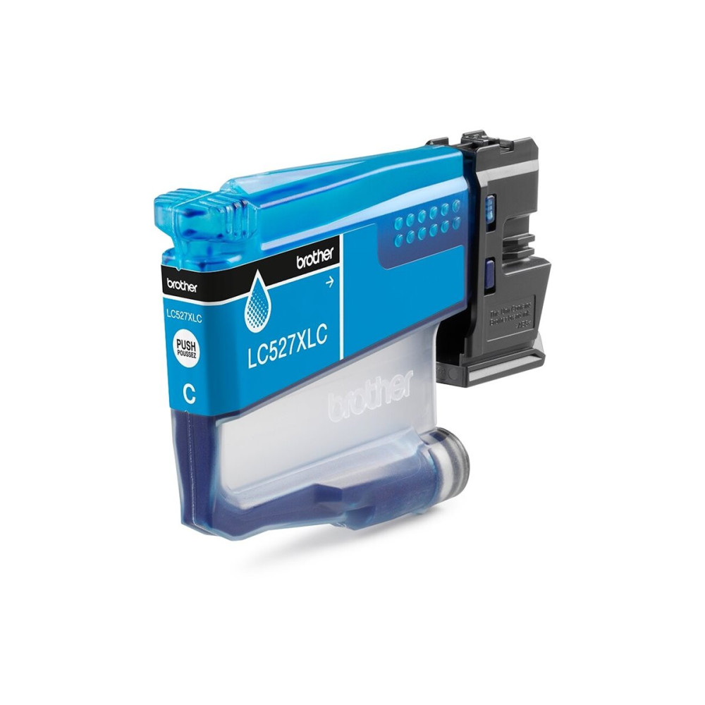 Produktbild för Brother LC527XLC - Lång livslängd - cyan - original - bläckpatron