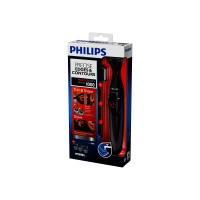 Produktbild för Philips Multigroom Series 1000 MG1100 - trimmer - röd/svart