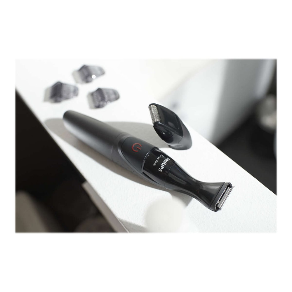 Produktbild för Philips Multigroom Series 1000 MG1100 - trimmer - röd/svart
