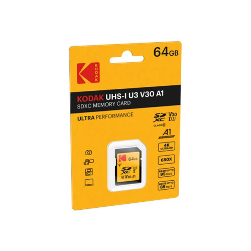 KODAK Kodak - flash-minneskort - 64 GB - SDXC UHS-I