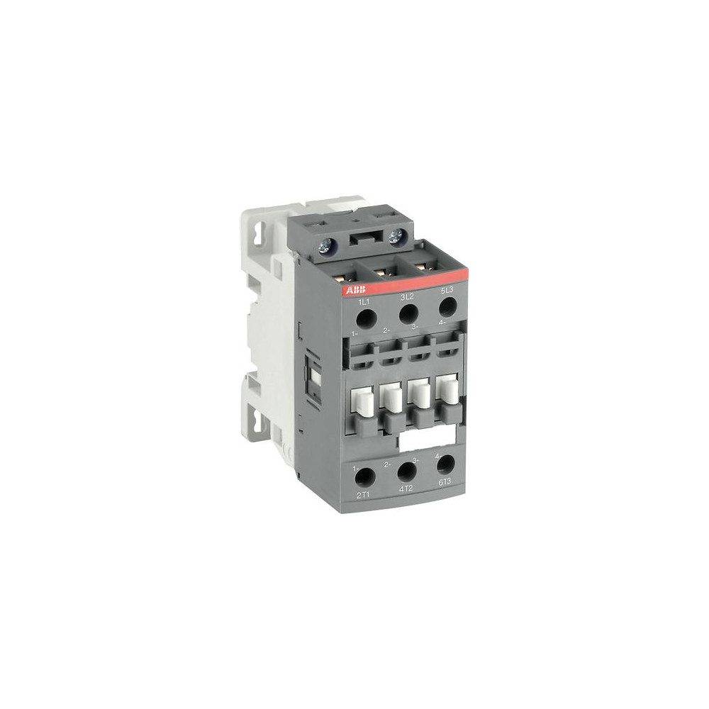 Produktbild för Kontaktor 3-polig 11kW, 400V AC, styrspänning 100-250V AC/DC...