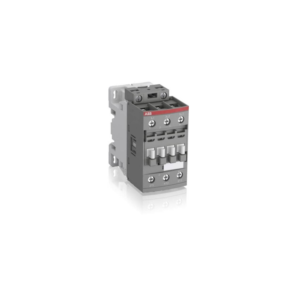 Produktbild för Kontaktor 3-polig 11kW, 400V AC, styrspänning 100-250V AC/DC...