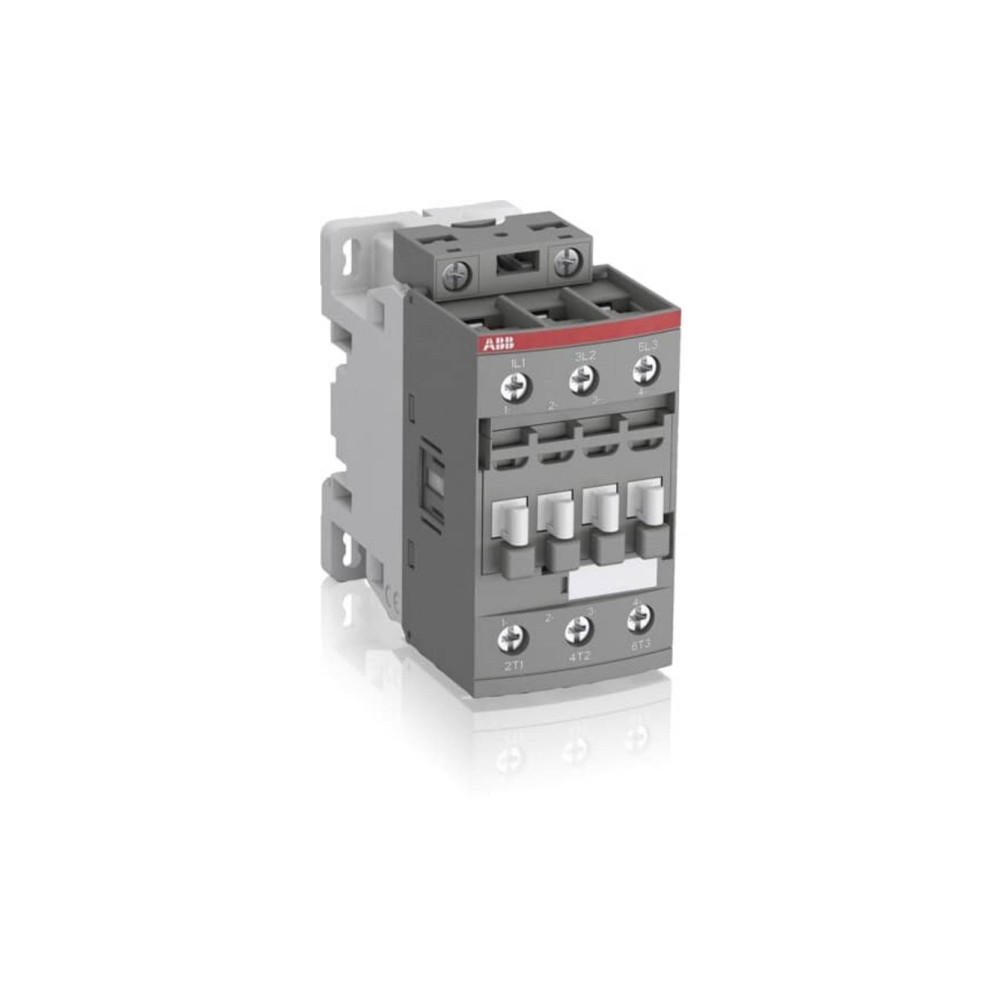 Produktbild för Kontaktor 3-polig 11kW, 400V AC, styrspänning 100-250V AC/DC...