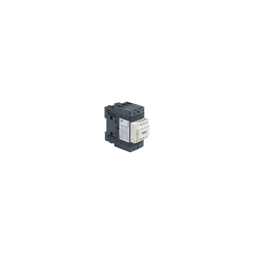 Produktbild för SCHNEIDER ELECTRIC Contactor 18,5kW, 400V AC, 40A vid AC3, 3...