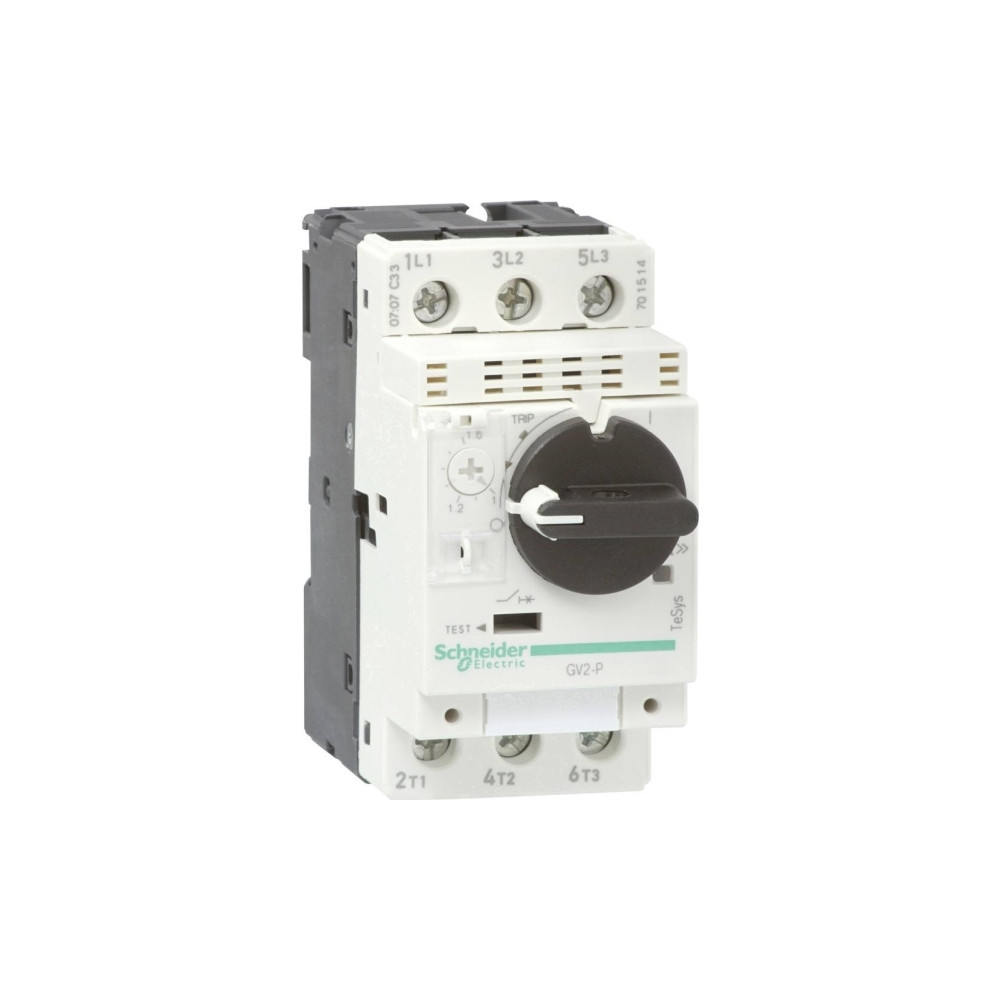 Produktbild för SCHNEIDER ELECTRIC Manuellt motorskydd TypGV2-P 3-poligt ins...