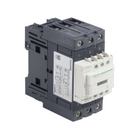 Produktbild för SCHNEIDER ELECTRIC Contactor 22kW, 400V AC, 50A vid AC3,3 po...