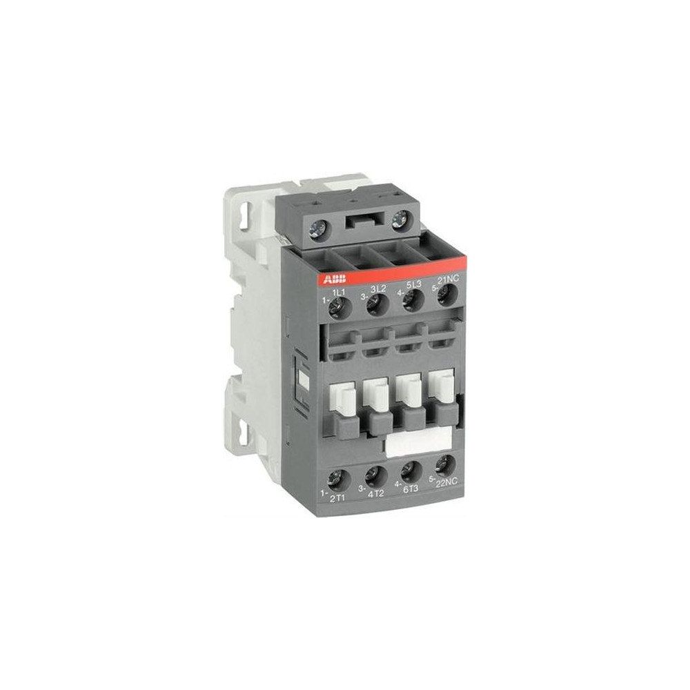 Produktbild för ABB kontaktor 4KW, 400V AC, 9A vid AC3, 3 poler, styrspännin...