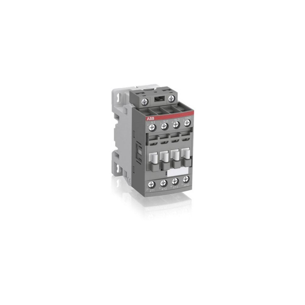 Produktbild för Kontaktor 3-polig 4kW, 400V AC, styrspänning 100-250V AC/DC,...