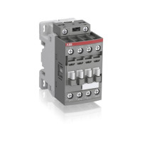 Produktbild för Kontaktor 3-polig 4kW, 400V AC, styrspänning 100-250V AC/DC,...