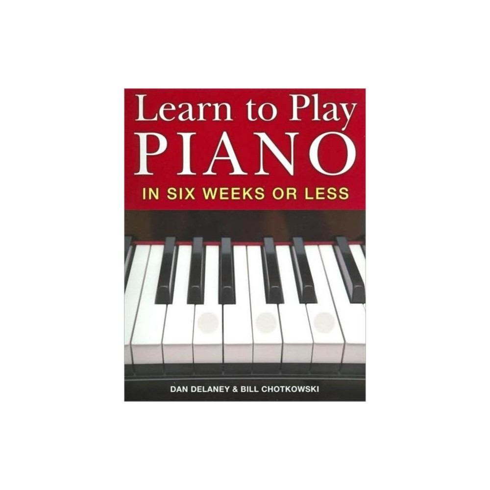 Produktbild för Learn to Play Piano in Six Weeks or Less (bok, spiral, eng)