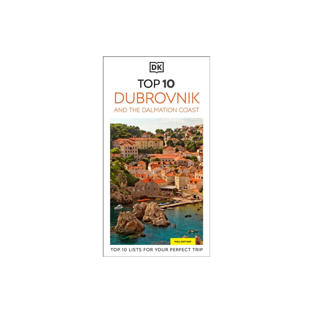 Produktbild för DK Top 10 Dubrovnik and the Dalmatian Coast (häftad, eng)